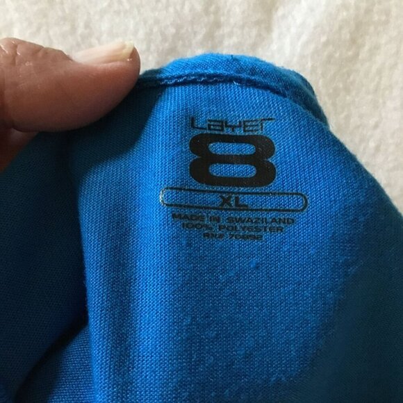 Layer 8 Men's Long Sleeve Pullover Crew Neck Moisture Wick Tee Size XL 46-48 - Picture 8 of 9